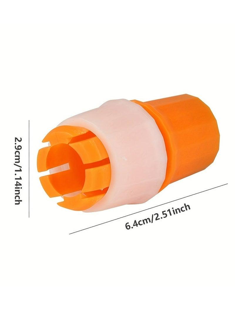 Generic - 2pcs Leak-Proof Universal Faucet Connector, Tap Hose Connector, Two sets Kitchen Garden Watering Tap Hose Pipe Snap Connector Adaptor Tool, Universal Tap Connector Adapter Kitchen Pipe Joiner Fitting - Image 1