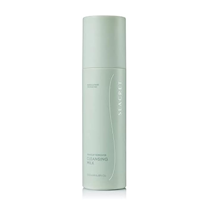 SEACRET Minerals Facial Cleansing Milk, Facial Wash For Women with Dead Sea Minerals, Sesame & Grape Seed Oils and Rosehip Oil, Removes Make Up, Suitable for All Skin Types, 6.8 Fl Oz / 201 ml - Image 1