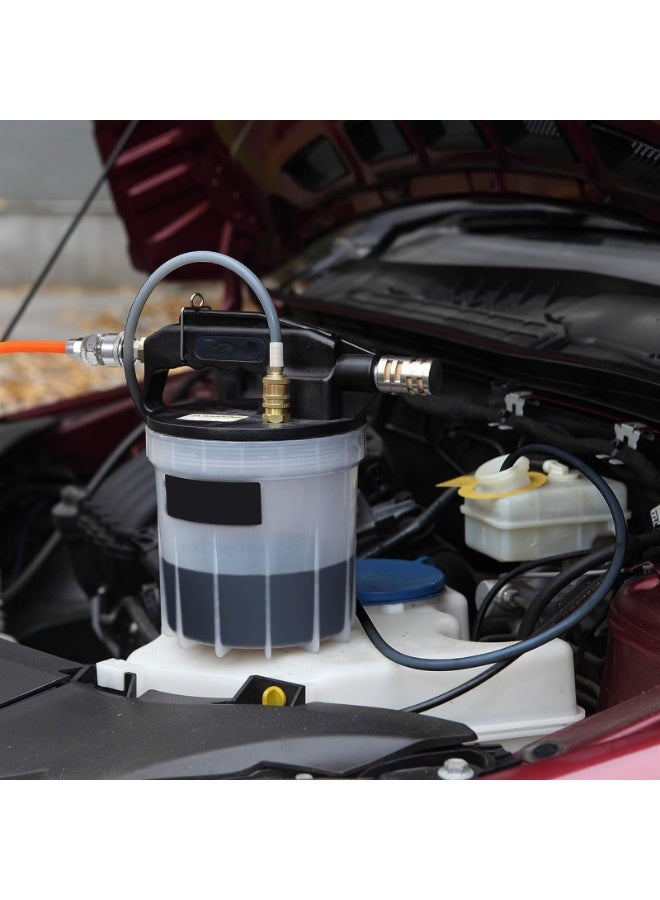 Generic 2L Vacuum Brake Bleeder Air Brake Bleeder Kit with 2L Brake Fluid Extractor and 1L Refilling Bottle - Image 4