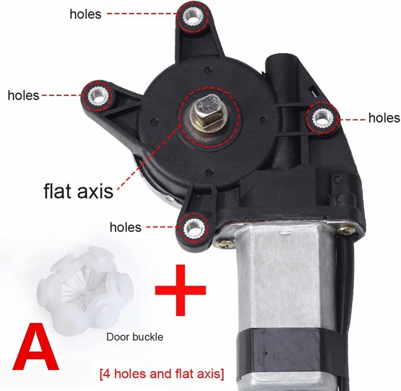 Vuzmode 12V 24V Electric Car Window Lifter Motor - Image 2