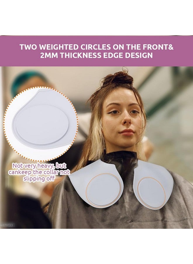 MAYCREATE® Silicone Waterproof Hair Dye Shawl, Hair Cutting Collar with Guiding Lines, Cutting Mat for Hair Stylist, Barber Shop Hair Cutting Pad/Cape for Salon, Hair Cutting Tools Salon Accessories - Image 5