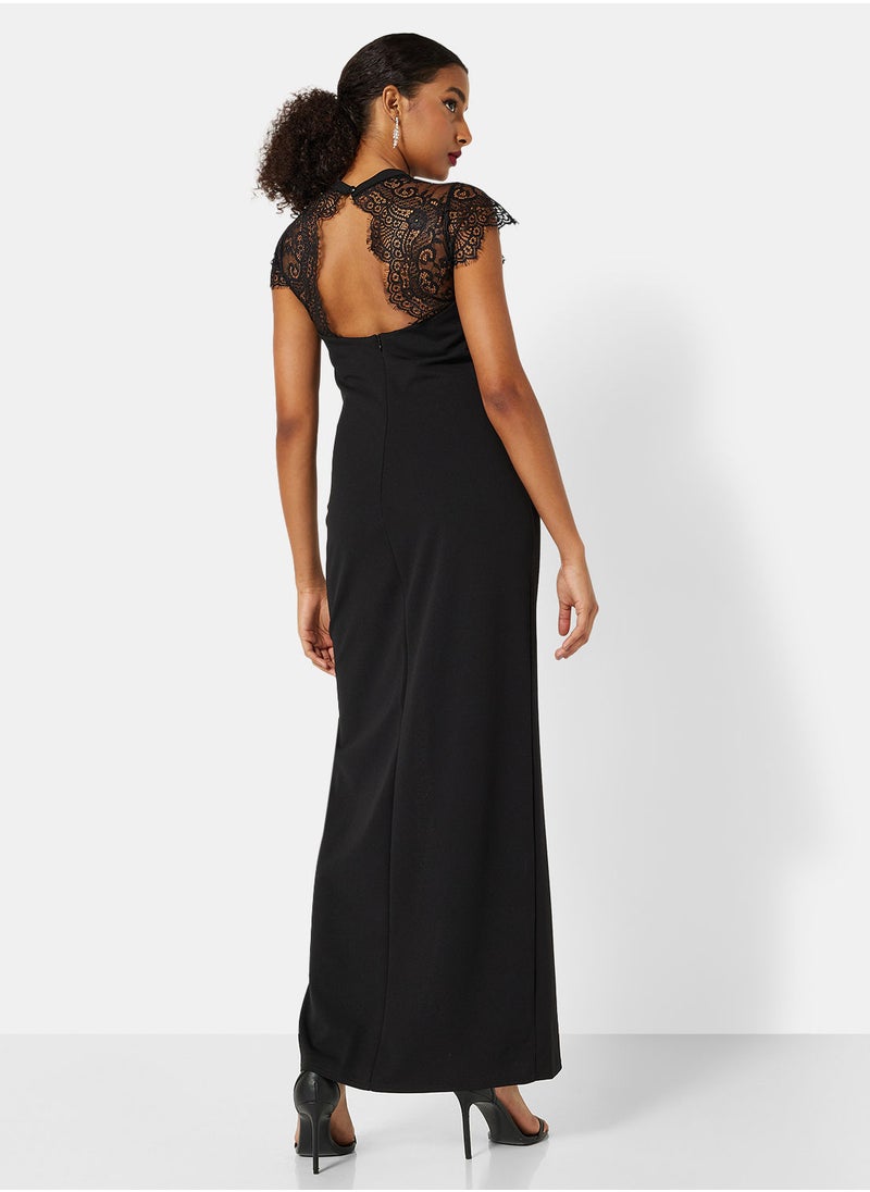 SISTAGLAM - Mimi Keyhole Maxi Dress - Image 1