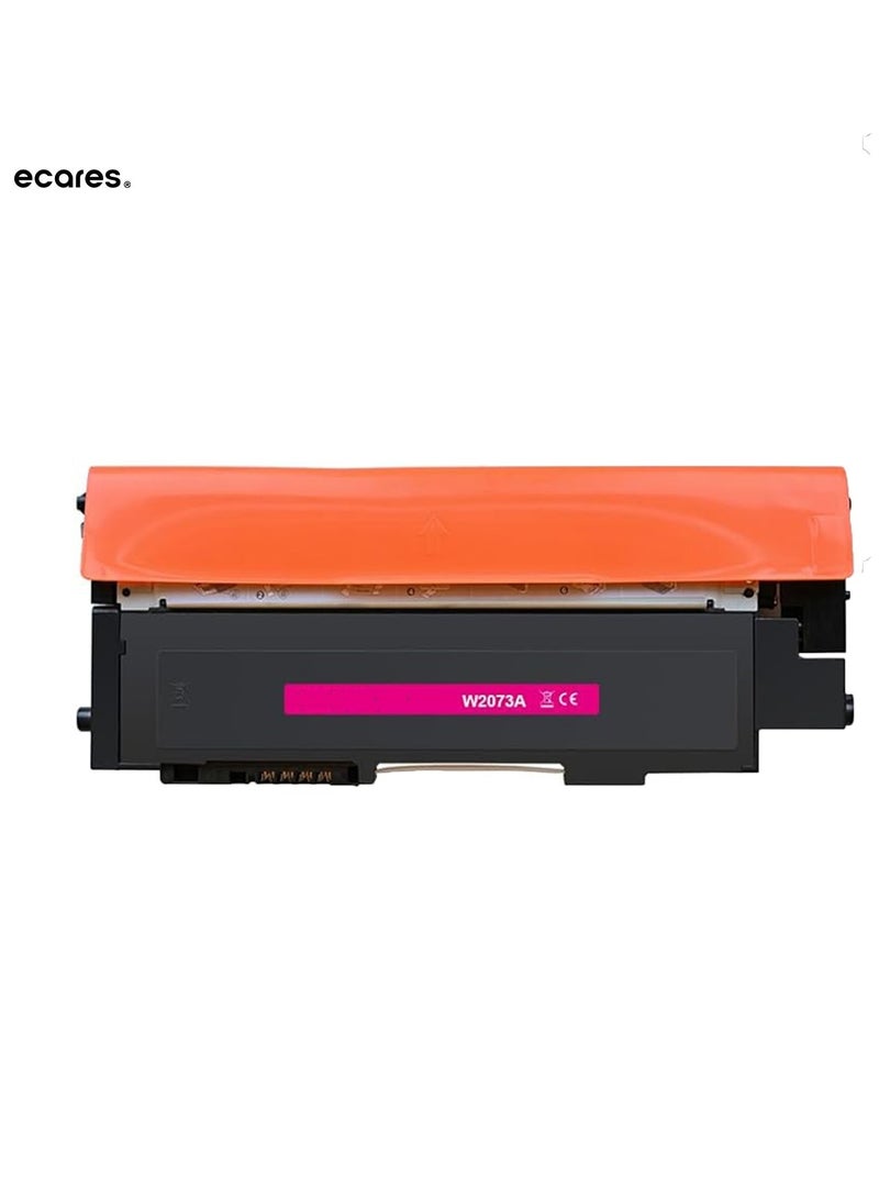 ECARES® 117A (W2073A) Compatible Toner Cartridge use for HP Color Laser 150nw 150a , for HP Color Laser MFP 179fnw MFP 179fwg 178nwg MFP 178nw Printers (MARGENTA) - Image 1