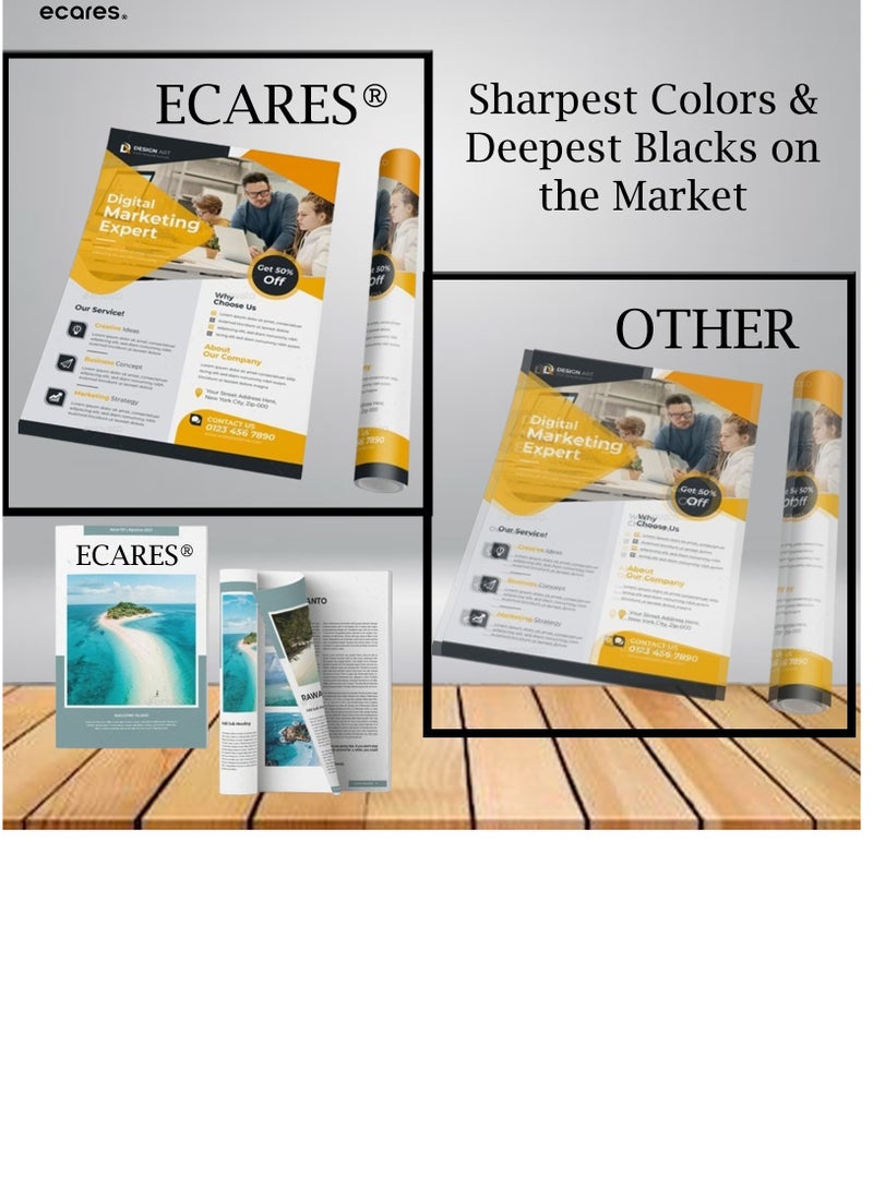 ECARES® 117A (W2073A) Compatible Toner Cartridge use for HP Color Laser 150nw 150a , for HP Color Laser MFP 179fnw MFP 179fwg 178nwg MFP 178nw Printers (MARGENTA) - Image 2