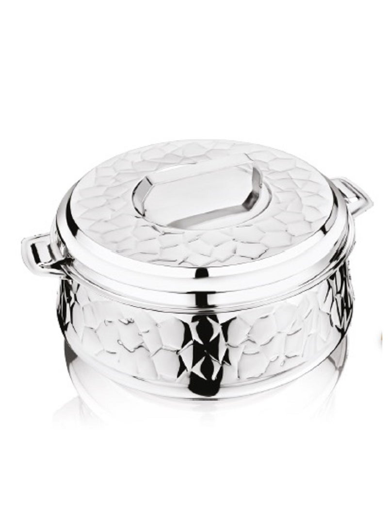 Homemaker Classic Belly Hotpot 5000ml Capacity - Stainless Steel - Silver - Image 1