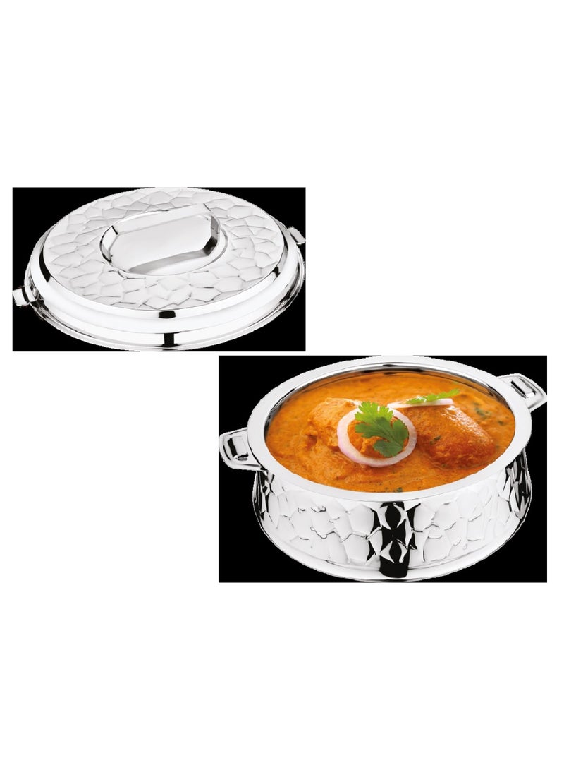 Homemaker Classic Belly Hotpot 5000ml Capacity - Stainless Steel - Silver - Image 3