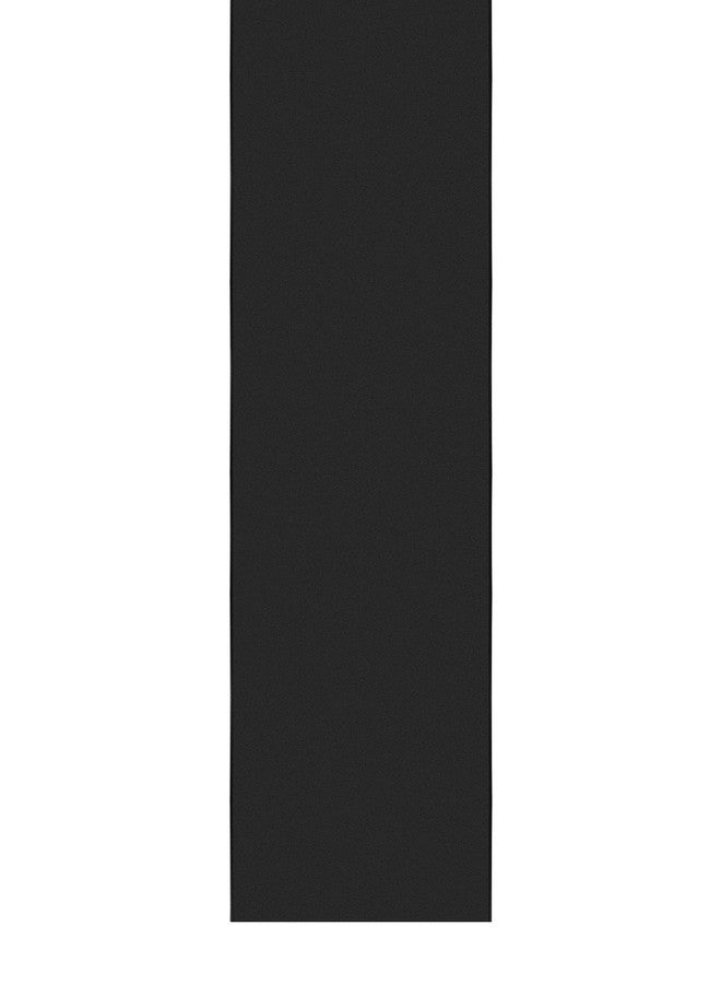 Ottomanson Non-Slip Bathroom Mat, Low-Profile Quick-Dry Bath Rug, Entryway Mat for Sink Areas or Front Door, 31" x 60", Solid Black - Image 5