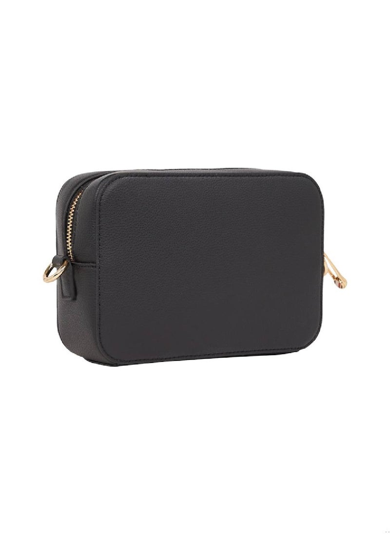 TOMMY HILFIGER - Women's Th Soft Logo Camera Bag - Polyester Blend, Black - Image 1