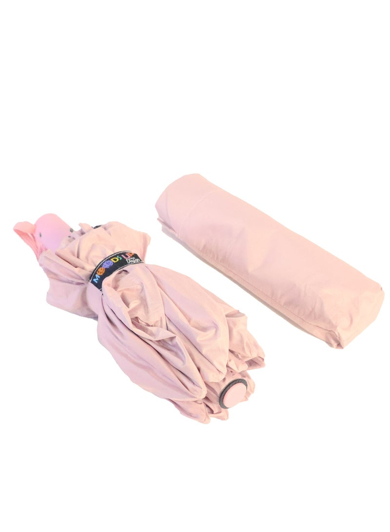 بيج ديزاين مظلة بيج ديزاين مودز أب الوردية الأوتوماتيكية المقاومة للأشعة فوق البنفسجية، مقاومة للرياح، سريعة الجفاف، حجم صغير للحقائب - Image 3