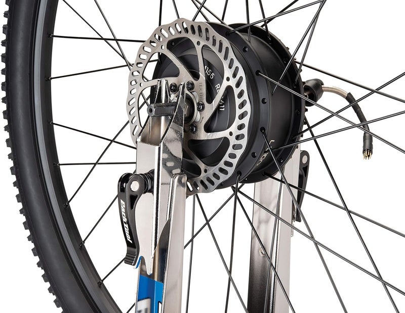 Park Tool أداة بارك TS-2 لتعديل العجلات مع ملحقات عمودية ومهايئات محاور المرور - فضي، مقاس واحد - Image 3