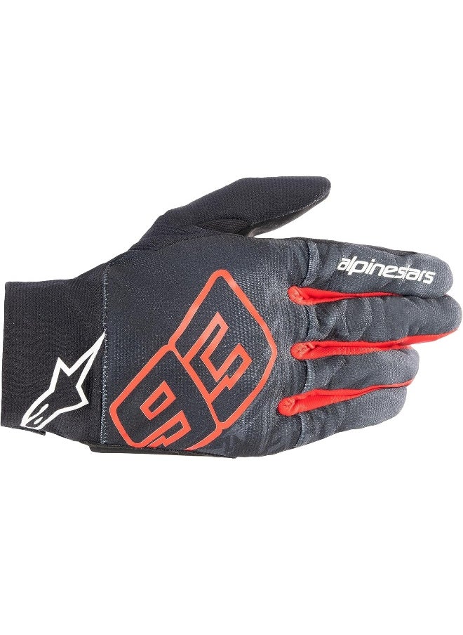Alpinestars Alpinestars Aragon Motorcycle Gloves (Black/Grey/Red, M)  - Image 1