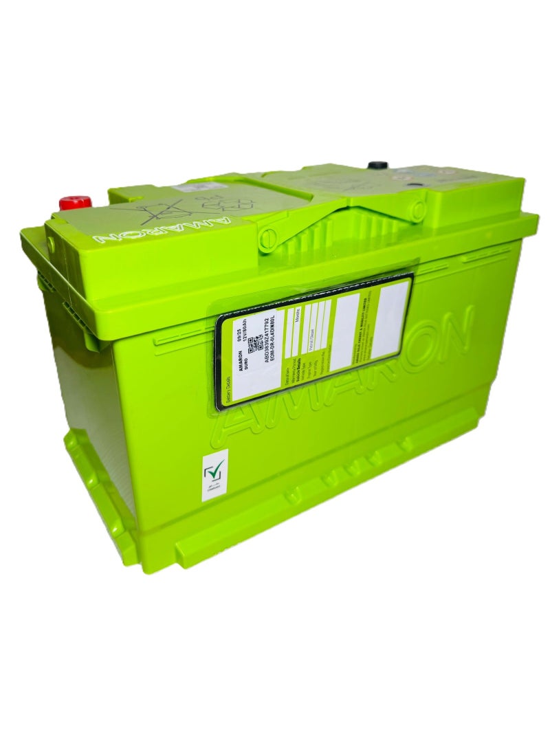 Amaron Car Battery 12V 80AH DIN80L / L4 - EFB - Image 4