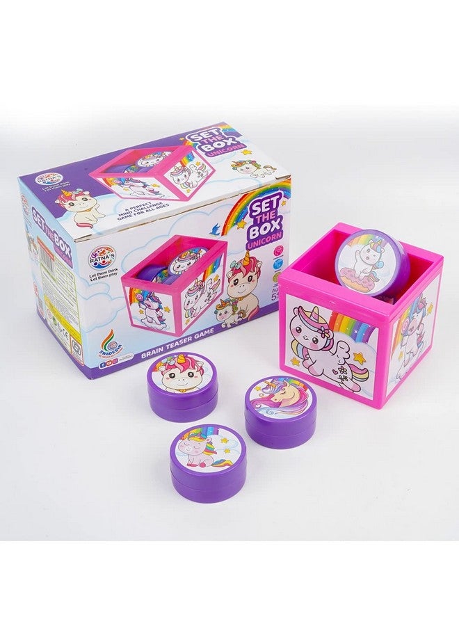 راتاناز لعبة تحدي العقل والذكاء من Ratna's Set The Box بتصميم وحيد القرن لجميع الأعمار - Image 1