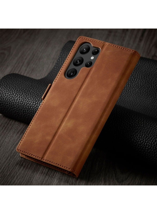 For Samsung A55 Mobile Phone Case A82 5G Wallet Skin Feeling A02S(164)/M02S Flip Leather Case A53 5G-Color:Black-Exterior Dimension:A10/M10  - Image 3