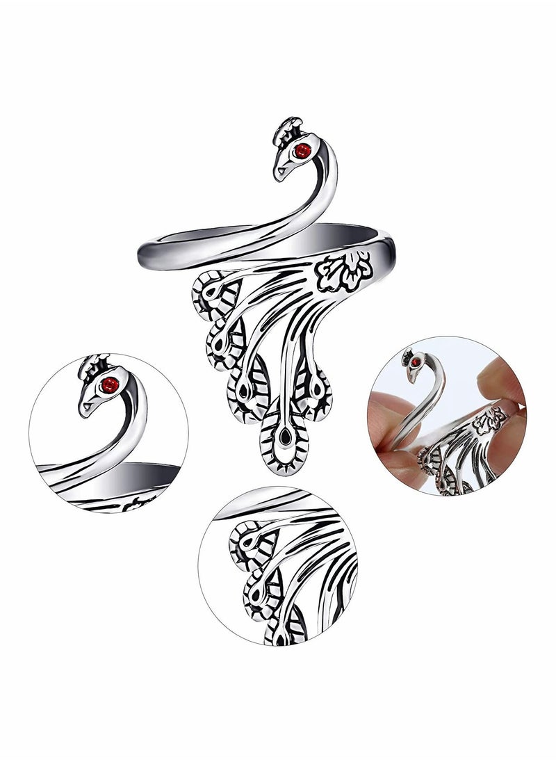 Y&D - 8 Pieces Crochet Ring Loop for Finger Yarn Adjustable Knitting Faster Guide - Image 1