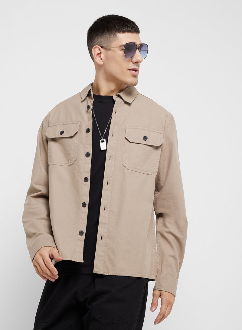 Seventy Five Pocket Detail Shirt - Image 1