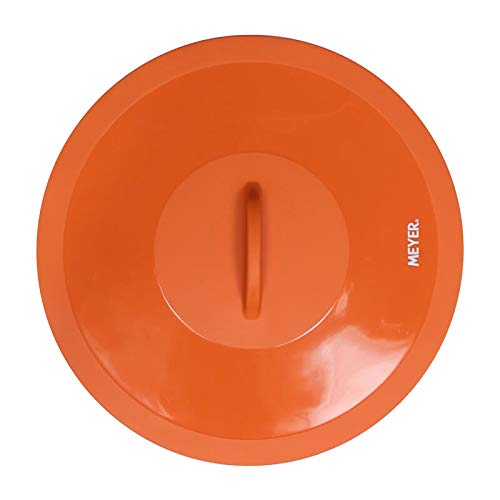 Meyer Silicone Suction Lid - Food Fresh Saver Cover, 29Cm - Orange - Image 1