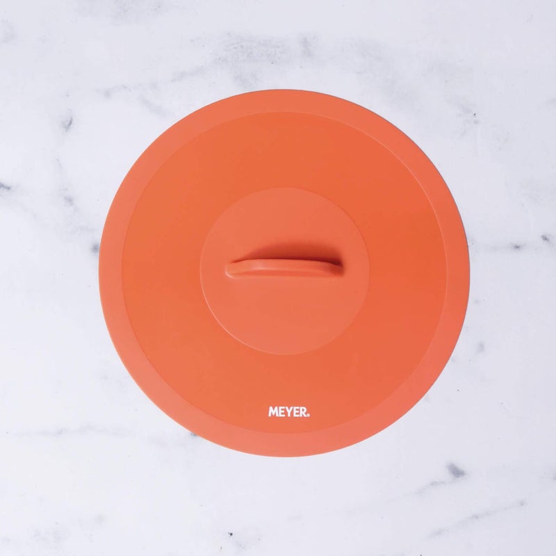 Meyer Silicone Suction Lid - Food Fresh Saver Cover, 29Cm - Orange - Image 3