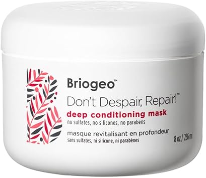 Briogeo Dont Despair Repair Hair Mask Deep Conditioner for Dry Damaged or Color Treated Hair 236ml - Image 1