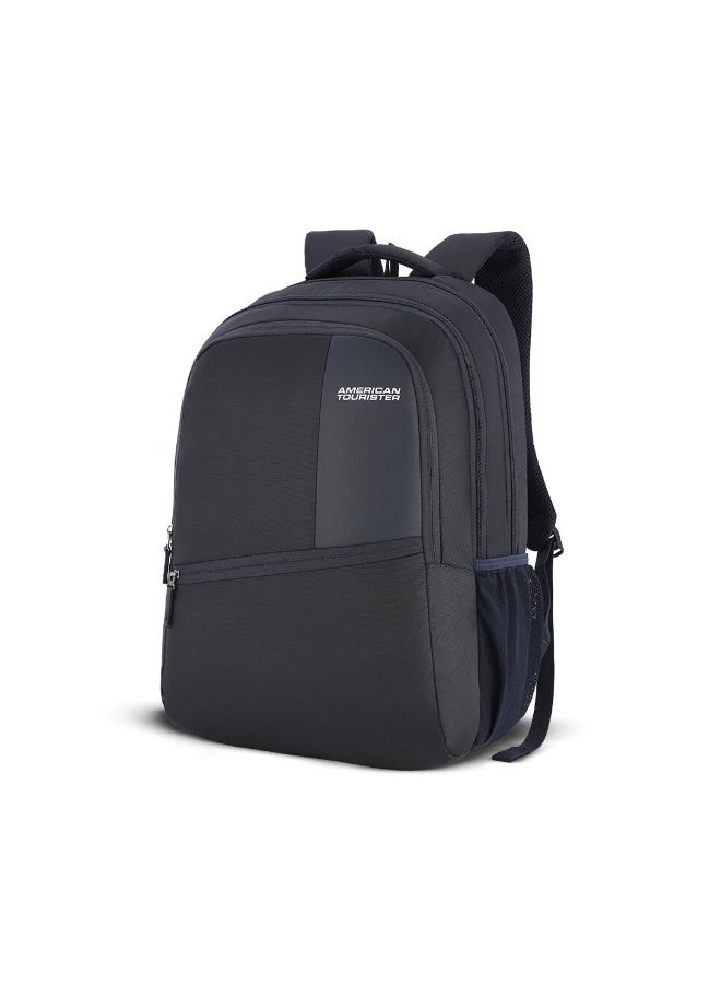American Tourister Valex Laptop Backpack, 28L & 17" Inch Laptop Compartment, front organiser, bottle holder Backpack Bag For Man And Women, Blue - Image 1