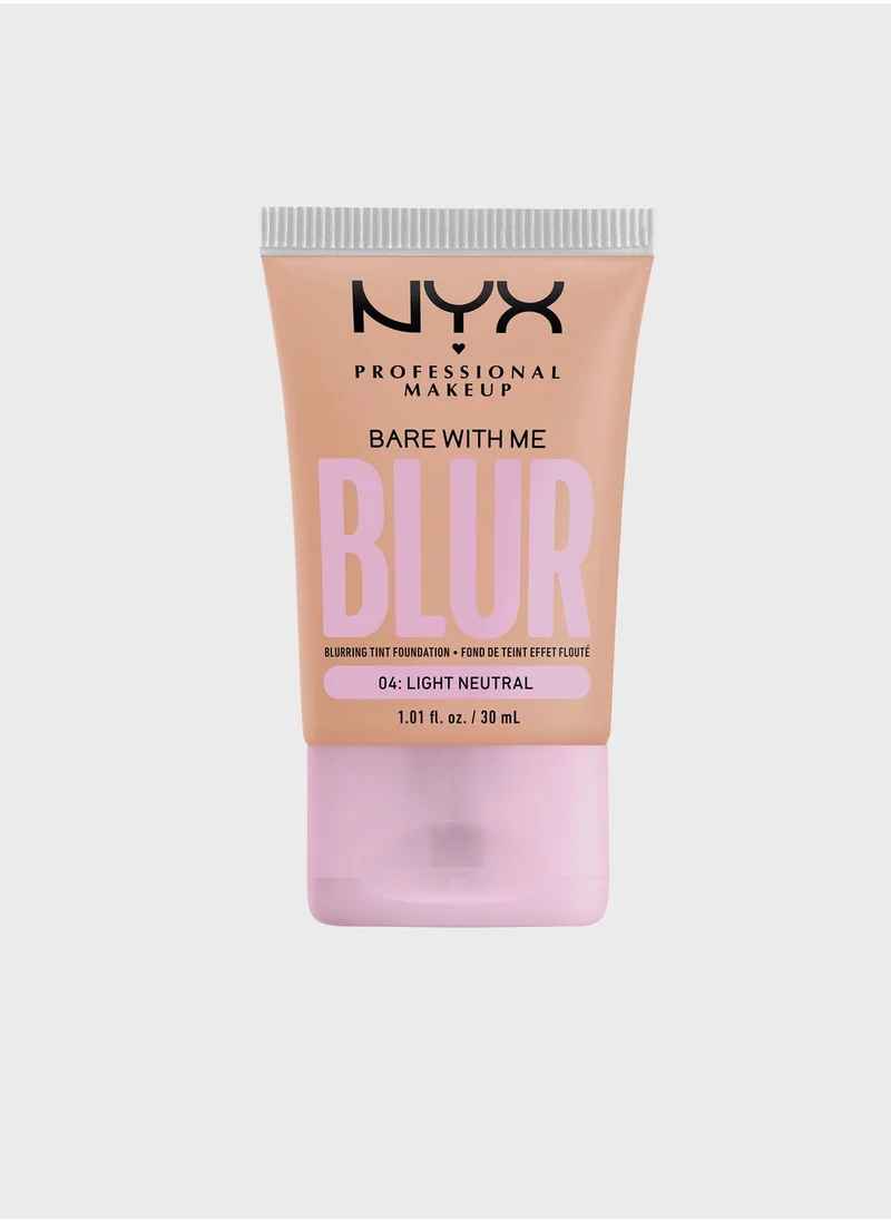 NYX PROFESSIONAL MAKEUP Bare With Me Blue Tint Foundation - Light Neutral