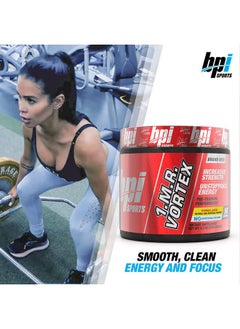 BPI SPORTS BPI Sports 1.M.R Vortex Pre Workout Powder, Non Habit Forming, Sustained Energy & Nitric Oxide Booster, Power Juice, 5.3 Ounce  - Image 3