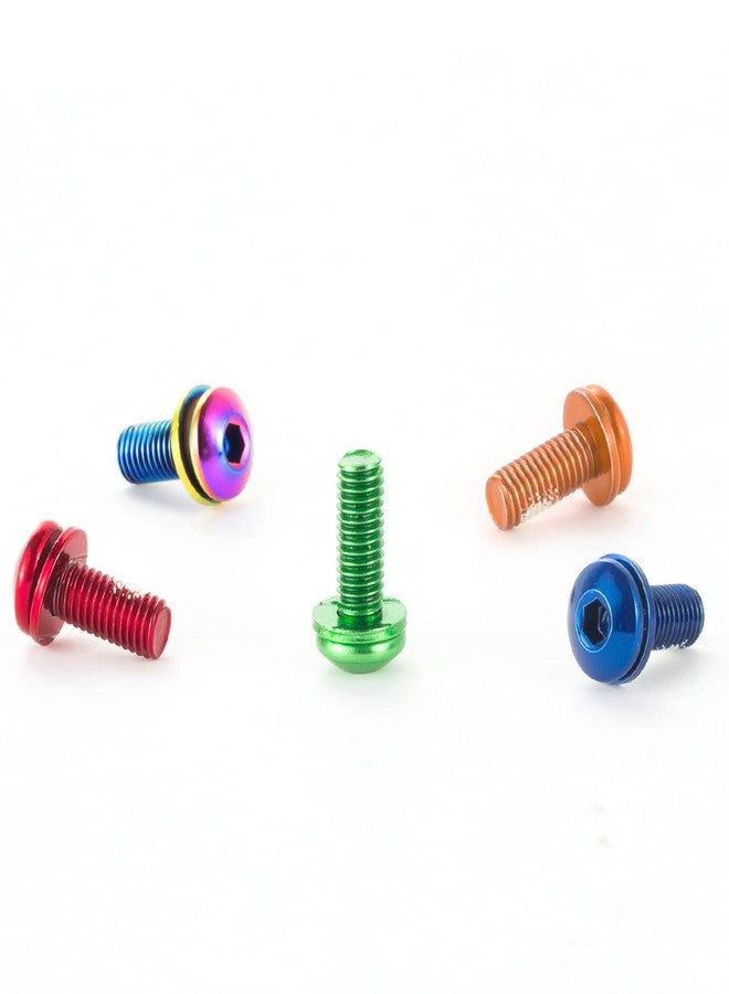 Chooee Water Bottle Cage Bolts，Bike Bottle Cage Bolts for MTB/Mountain Bike,Blue - Image 3