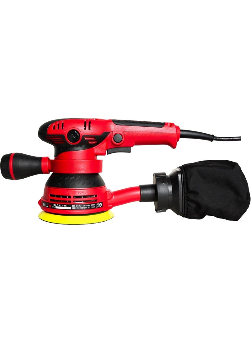 iBELL Orbital Sander,Watt 300,125mm,12000RPM - Image 1
