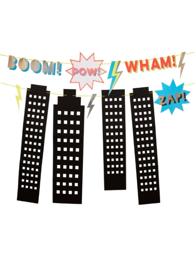 Meri Meri Superheroes Garland