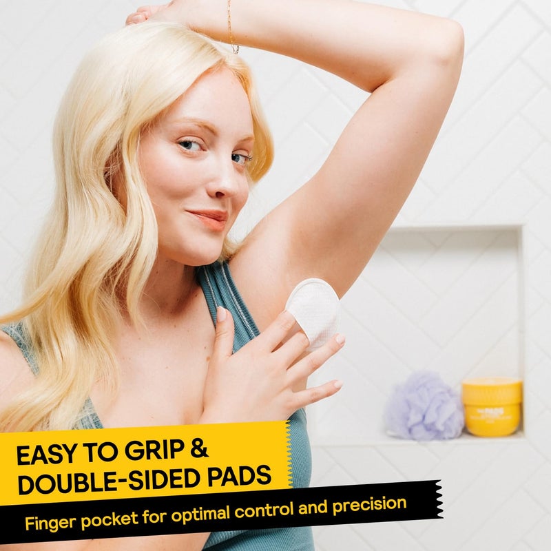 Meridian Grooming Hair Pads, Ingrown Hair Pad, Razor Bump Treatment Bikini Area Post-Grooming After Shave for Women and Men Reduce Skin Irritation, Dark Spots, Suitable for Daily Use, 30 Pads - Image 5