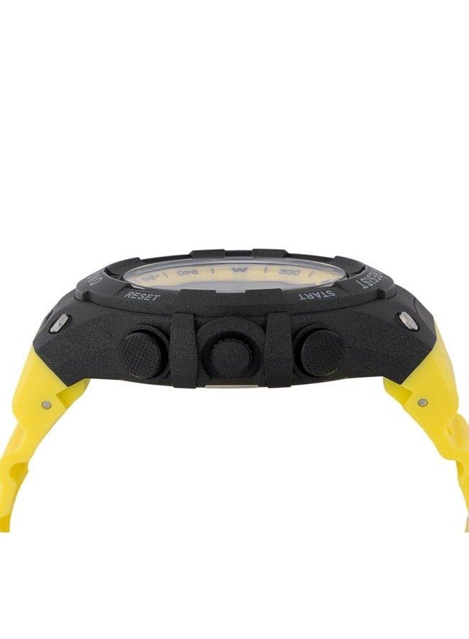 إنفيكتا ساعة إنفيكتا ريسينج للرجال 52 مم بلاستيك مينا سوداء إلكترونية رقمية - Image 4