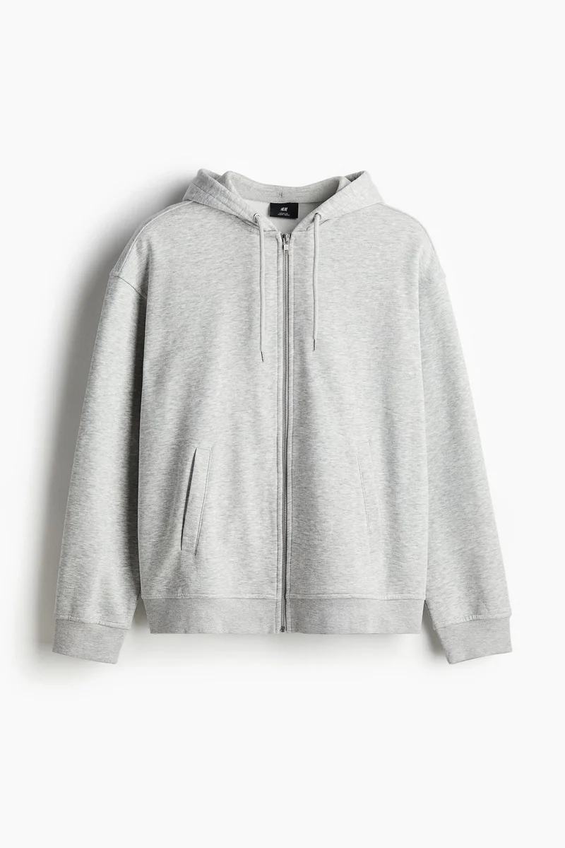 H&M Relaxed Fit Zip-through hoodie