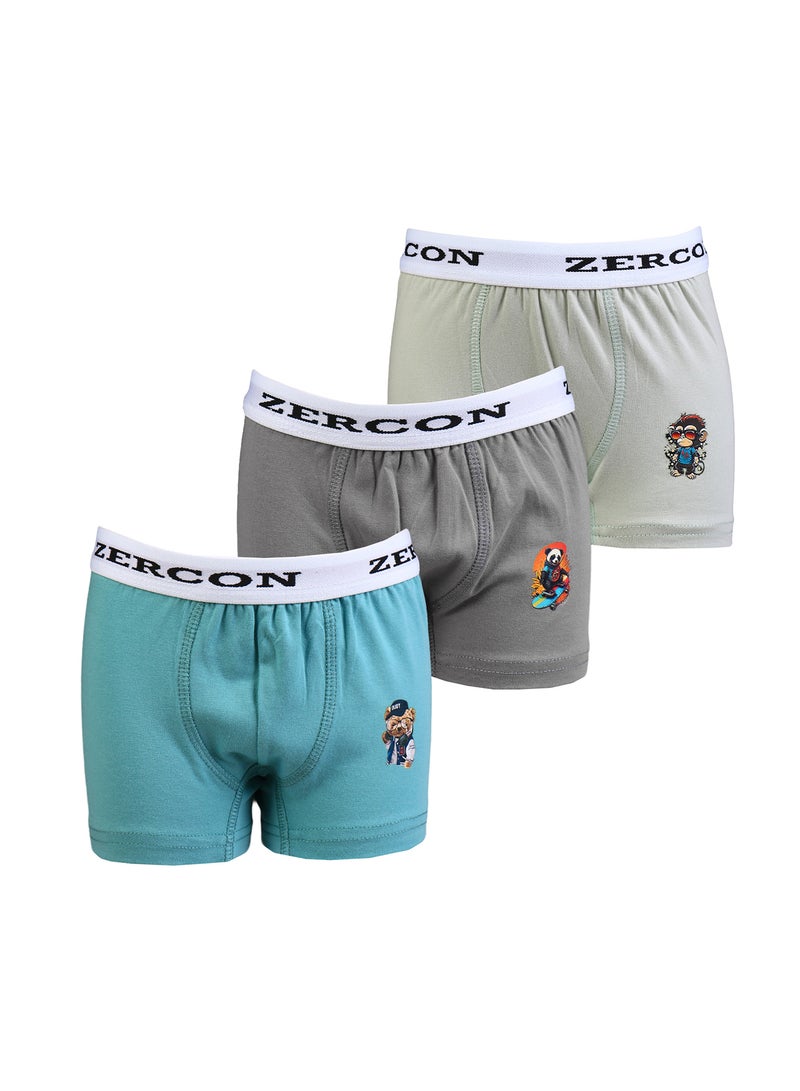 Zercon Underwear set of 3 boxers for Boys 11023 - Image 1