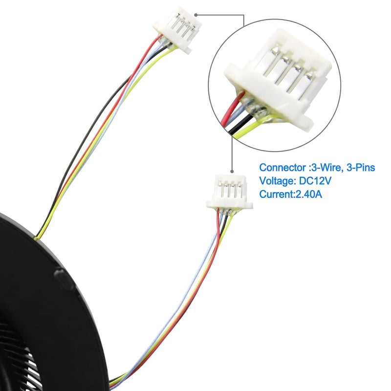 ARLBA 2Pack New Replacement Laptop CPU+GPU Cooling Fan for ASUS Rog Zephyrus G14 GA401 GA401I GA401IV GA401IU GA401IH GA401II DFSCK22105182H FMBB DFSCK22115181H FMBC 12V 1A Fan w/ 2 Repair Tools - Image 5