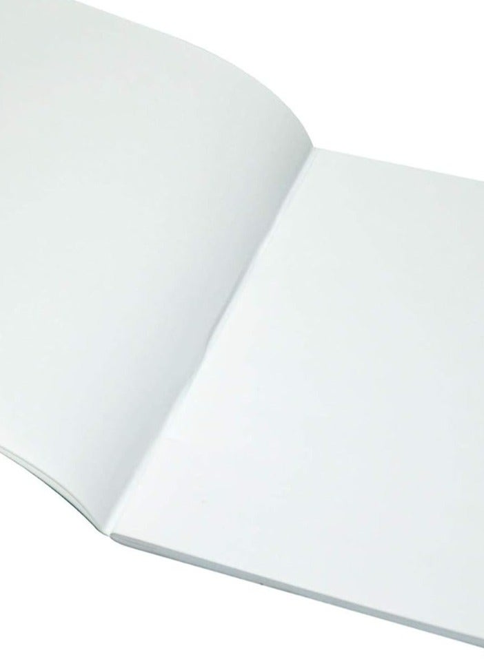 FIS دفاتر تمارين سادة، 100 صفحة، عبوة من 12 قطعة، مقاس 16.5 × 21 سم - FSEBP100N - Image 2