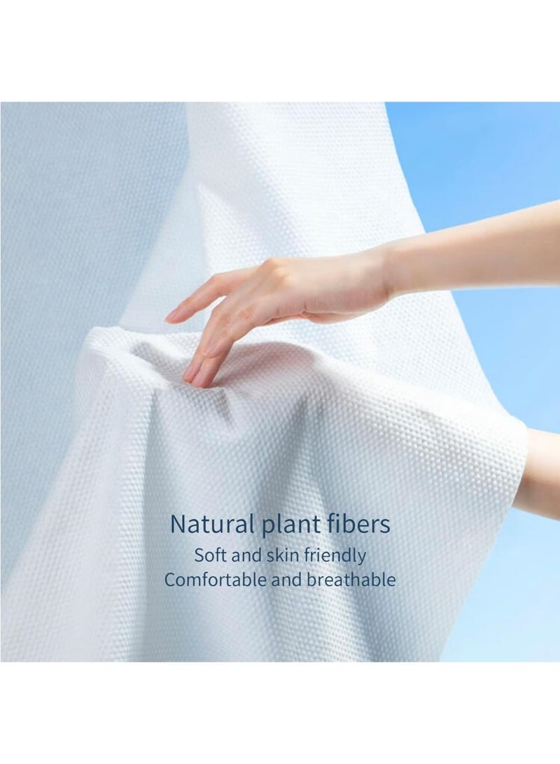 CHU DAI 5 Pack Disposable Bath Towels Durable Portable Thicken Camping Towels for Travel Hotel Business Trip Swimming Pet Towels Spa  30*60cm  - Image 3