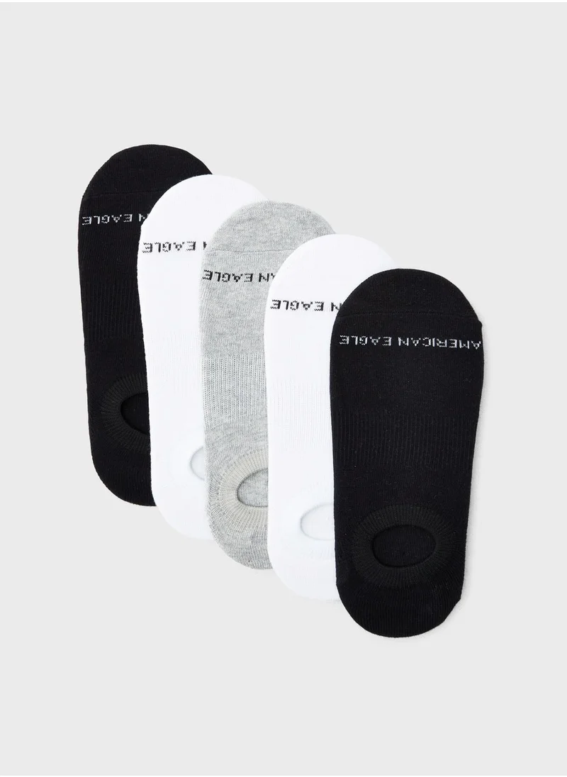 American Eagle 5 Pack No Show Socks