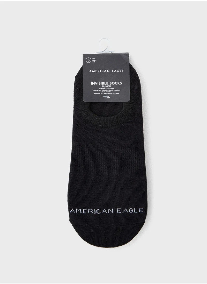 American Eagle 5 Pack No Show Socks