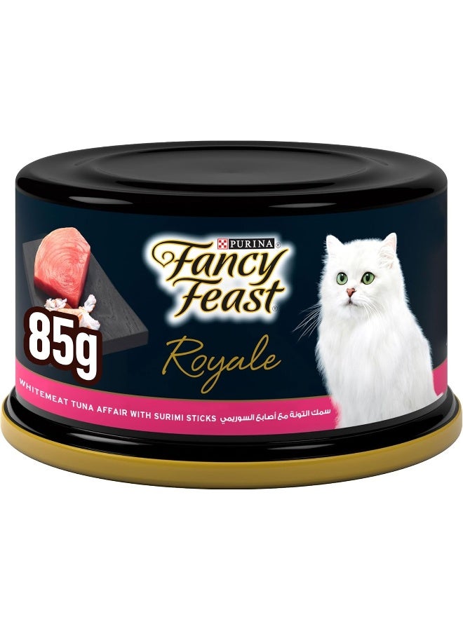 Purina Fancy Feast Royale White Meat Tuna Sumrimi Sticks 85G (Pack of 24 Cans) - Image 2