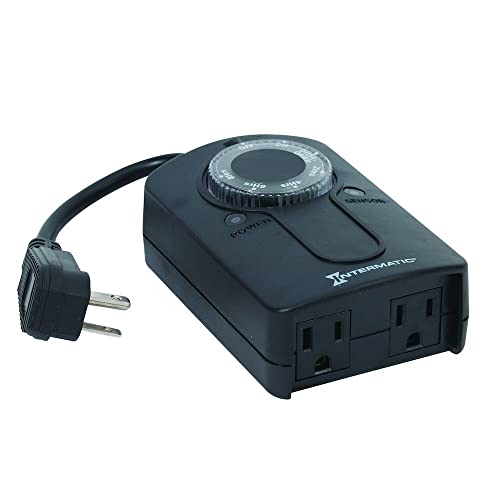 Intermatic HB51K 24 Hour Outdoor Timer with Photocell Light Sensor, Weatherproof - Image 3