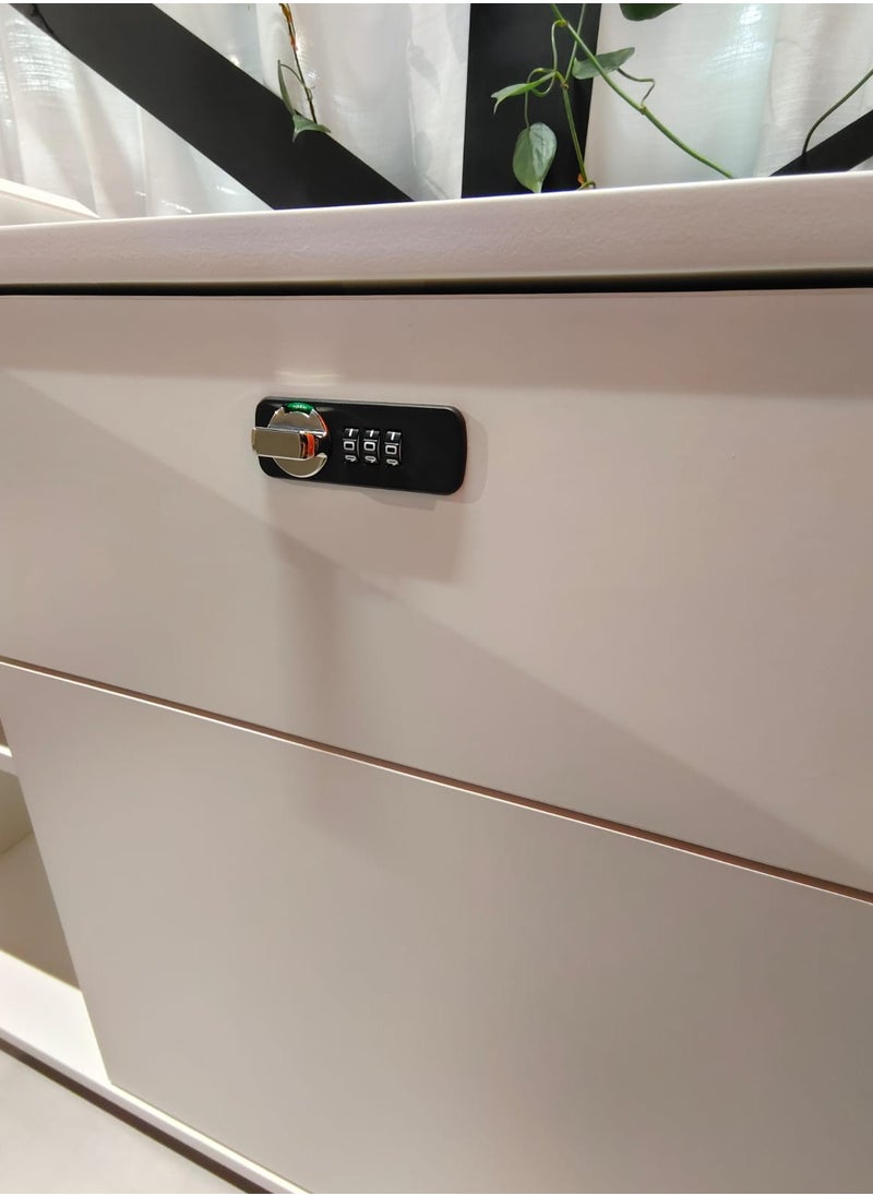 Neo Front - Neo Front Powder Coated White Color Manager Table, with Water, Scratch, Heat Resistant 2m - Image 1