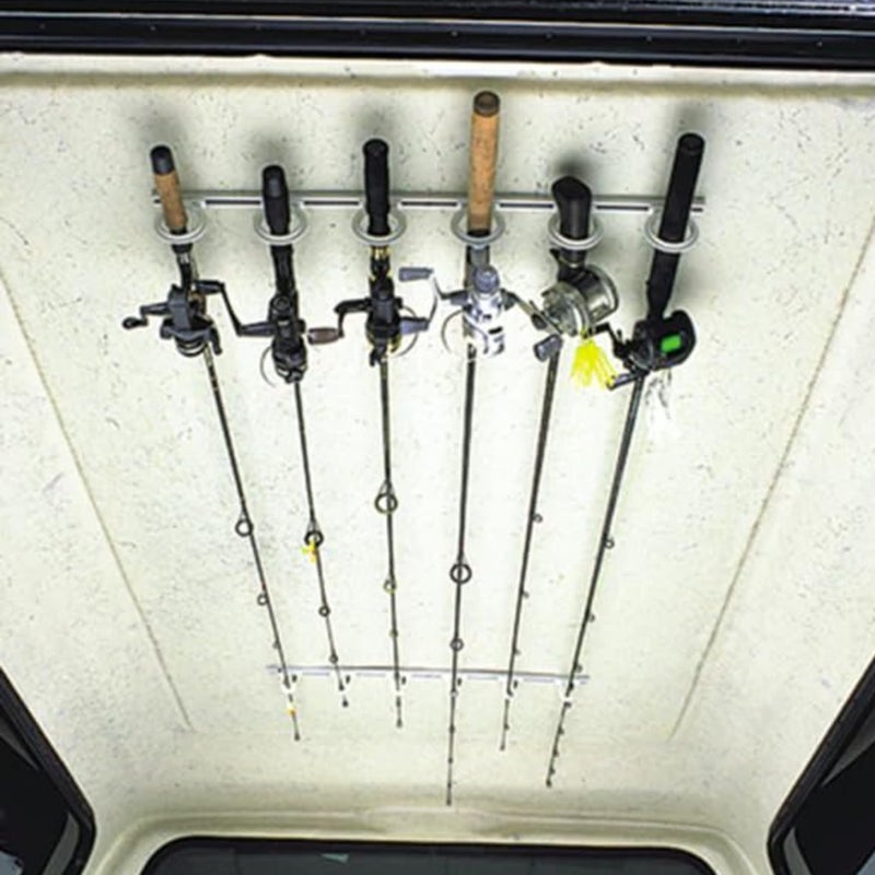 DU-BRO Fishing 1080 Trac-A-Rod Storage System, 2-Feet, Silver/White - Image 5