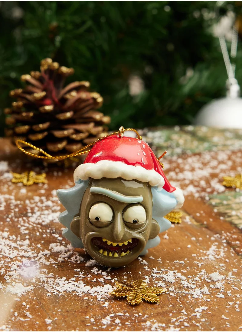 Typo Rick & Morty Christmas Ornament