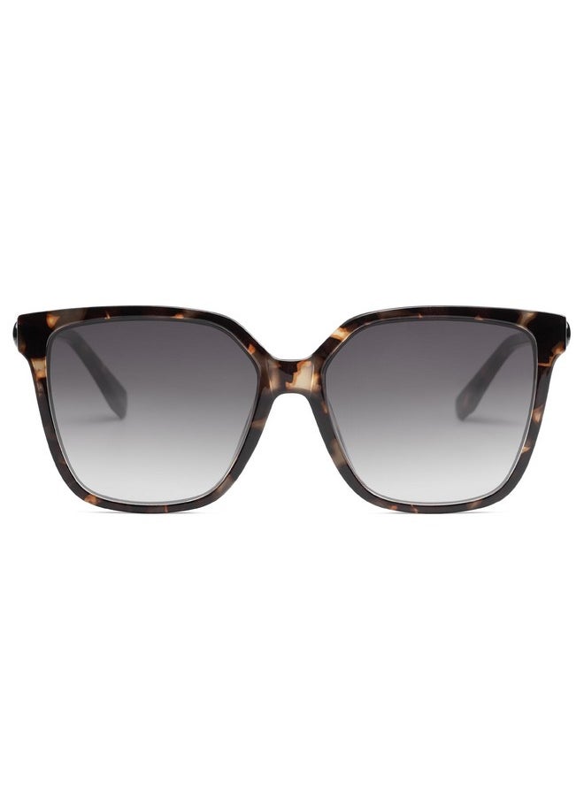 Sojos Fashion Square Sunglasses For Women Trendy Uv Protection Lens Womens Sunnies Sunglasses Sj2196, Greyish-Brown Tortoise Frame/Grey Grading Lens  - Image 3