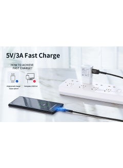 JSAUX Professional Series USB To Type-C 3 Ampere Fast Charging and Data Cable 1 Meter CC0011  - Image 4