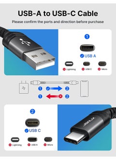 JSAUX Professional Series USB To Type-C 3 Ampere Fast Charging and Data Cable 1 Meter CC0011  - Image 2