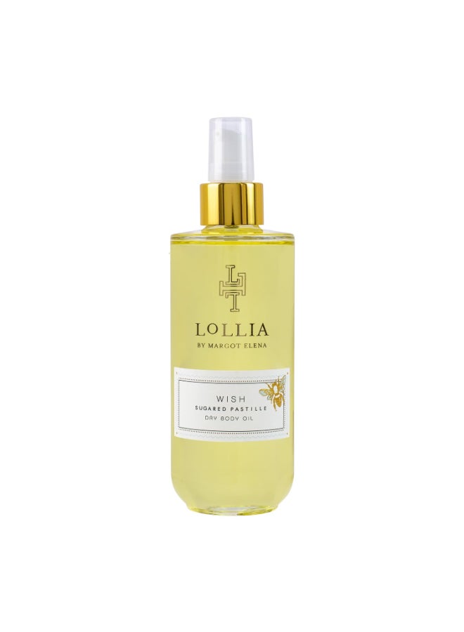 LOLLIA Wish Dry Body Oil 68 Fl Oz Sugared Pastille Womens Scented Moisturizing Dry Body Oil for Women For All Skin Types - Image 2