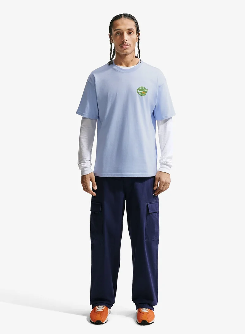 Nike HYDROGEN BLUE Nsw Club T-Shirt for Men | Best Price UAE