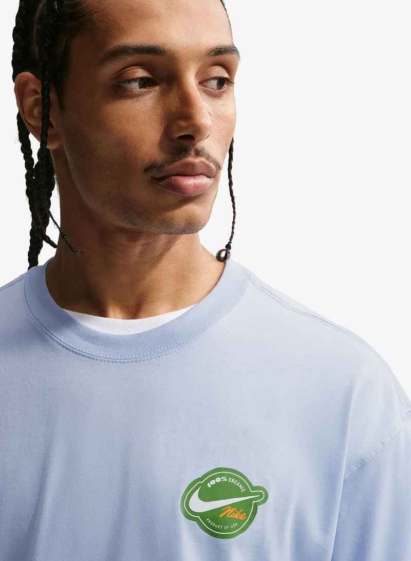 Nike HYDROGEN BLUE Nsw Club T-Shirt for Men | Best Price UAE