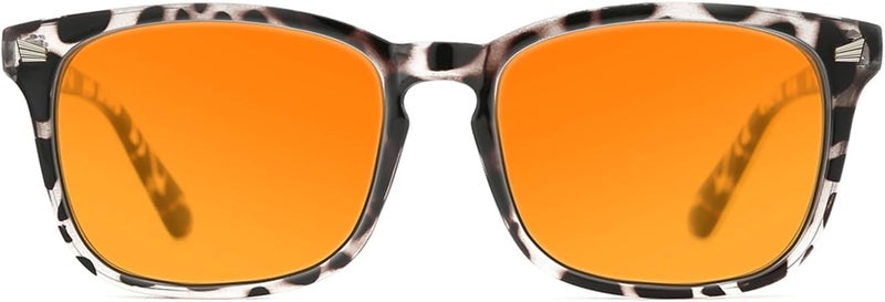 Blue Light Blocking Glasses Dual AR Coatings Amber Orange Lens for Computer Gaming - Image 1